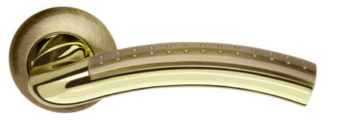 Ручка дверная межкомнатная Libra LD26-1AB/GP-7