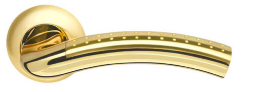 Ручка дверная межкомнатная Libra LD26-1SG/GP-4