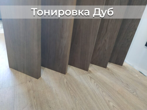 Декоративная балка шпон Дуба 60х80 мм (О)-образная