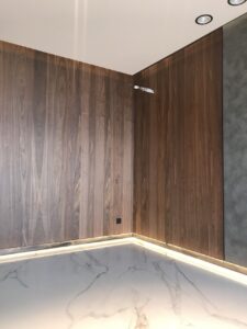 Стеновая панель «Классика» Орех Американский